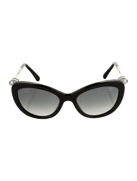 chanel cat eye sunglasses silver|chanel polarized sunglasses for women.